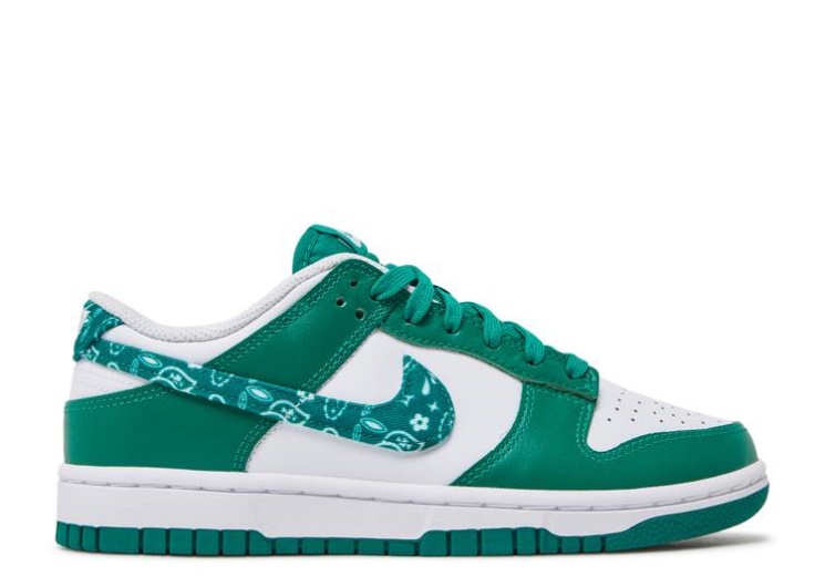 Nike Wmns Dunk Low - Green Paisley