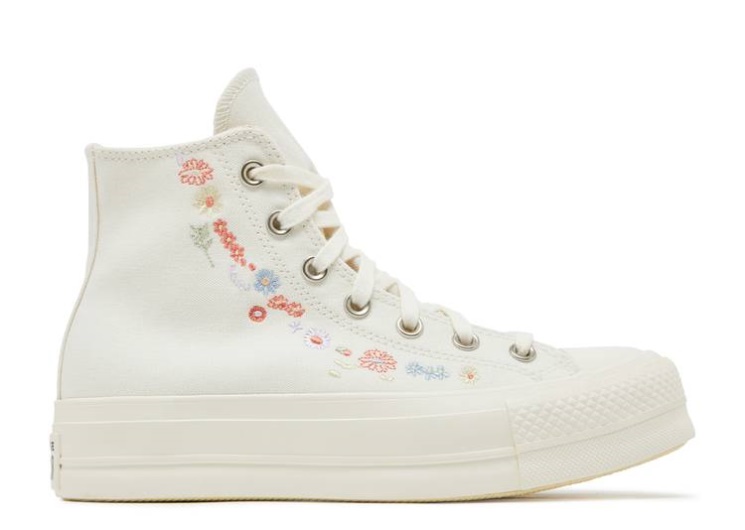 Converse Wmns Chuck Taylor All Star Lift Platform - Embroidered Floral