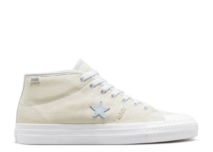 Alexis Sablone X One Star Cons Pro Mid - Vintage White