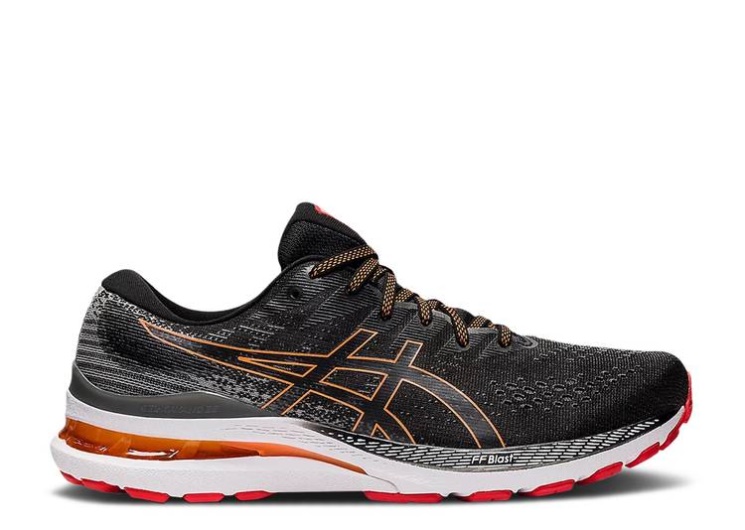 Asics Gel Kayano 28 4E Wide - Black Clay Grey