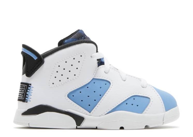 Air Jordan 6 Retro Td - Unc Home
