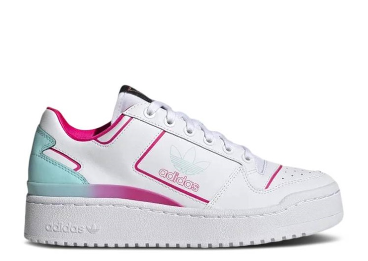 Adidas Wmns Forum Bold - White Clear Aqua
