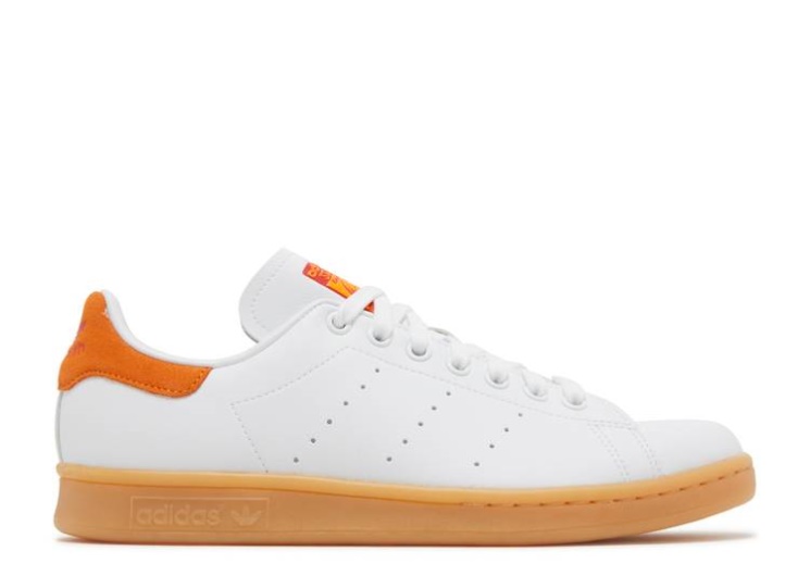 Adidas Stan Smith - White Orange Gum