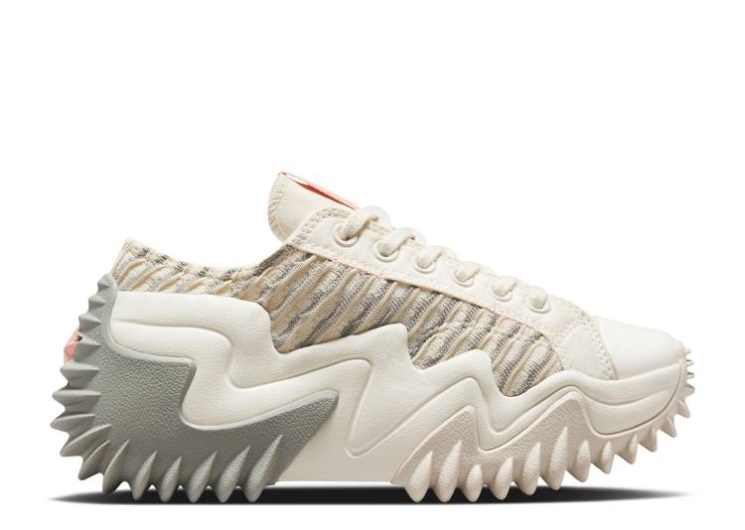 Converse Run Star Motion Platform Crafted Canvas Low - Egret