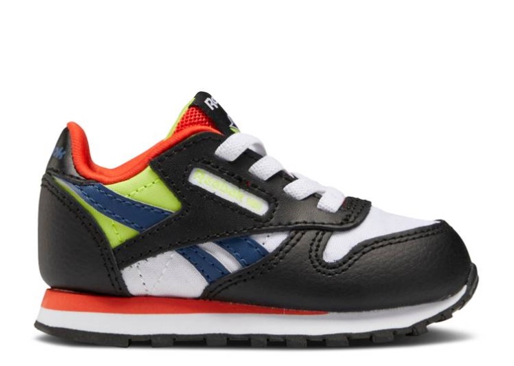 Reebok Classic Leather Toddler - Black Dynamic Red