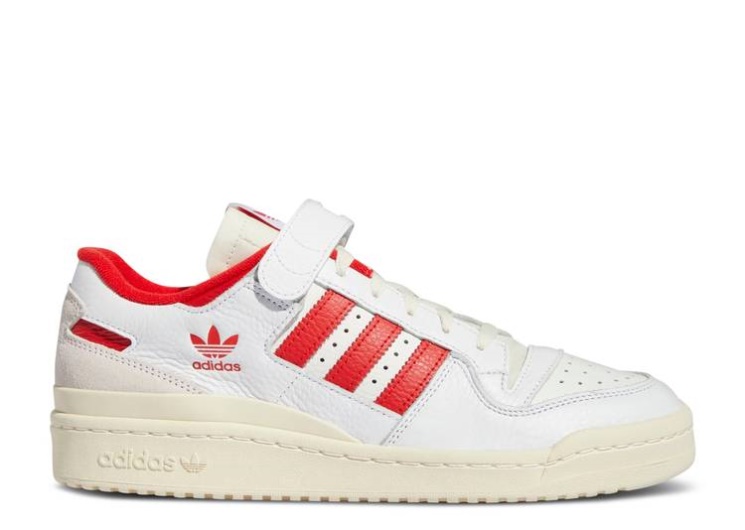 Adidas Forum 84 Low - White Vivid Red