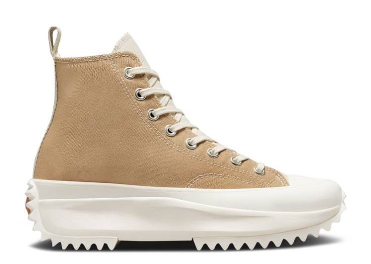 Converse Run Star Hike Platform Tri-Panel High - Color Block Hemp/Cargo Khaki/Egret