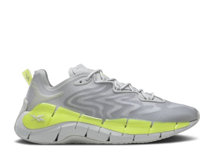 Reebok Zig Kinetica 2 - Pure Grey Acid Yellow
