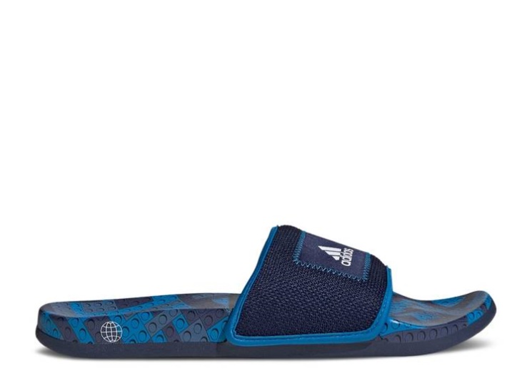 Adidas Lego X Adilette Comfort Slide - Dark Blue