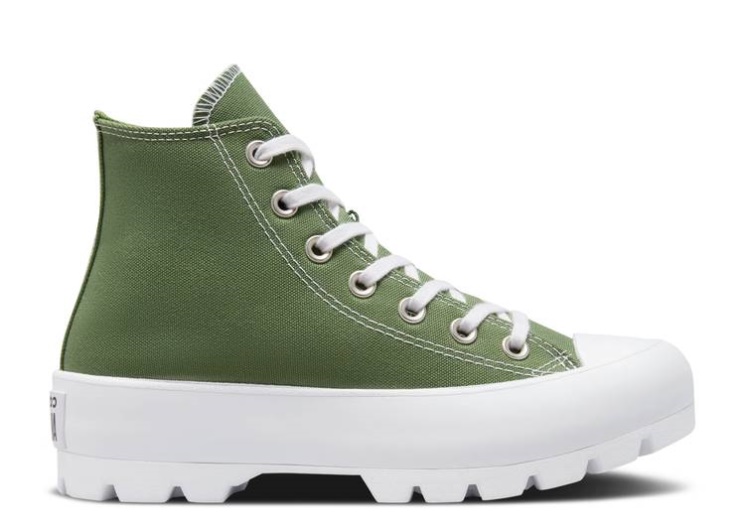 Converse Wmns Chuck Taylor All Star High - Seasonal Lugged Treeline/White/Black