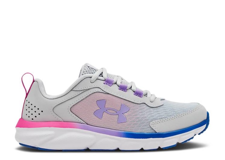 Underarmour Assert 9 Gs - Halo Grey White