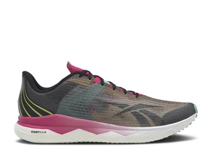 Reebok Floatride Run Fast 3 - Black Pursuit Pink Mint