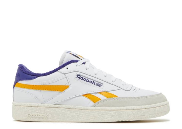 Reebok Club C Revenge - White Bold Purple