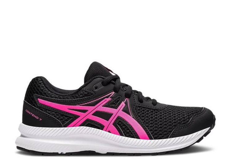 Asics Contend 7 Gs - Black Hot Pink