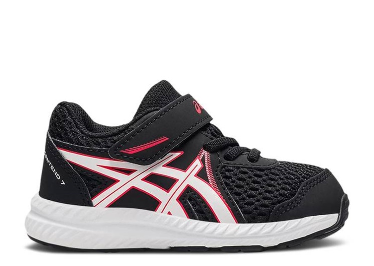 Asics Contend 7 Ts - Black Electric Red