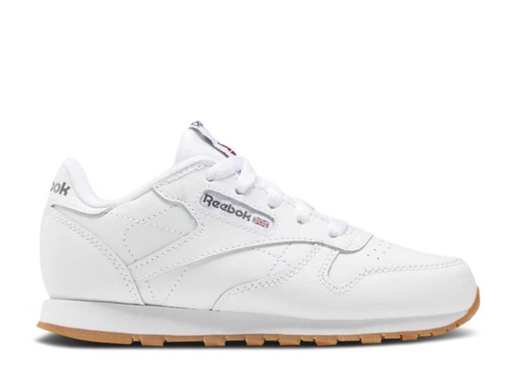 Reebok Classic Leather Little Kid - White Gum