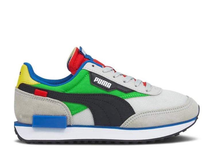 Puma Future Rider Splash Jr - Grey Violet Classic Green