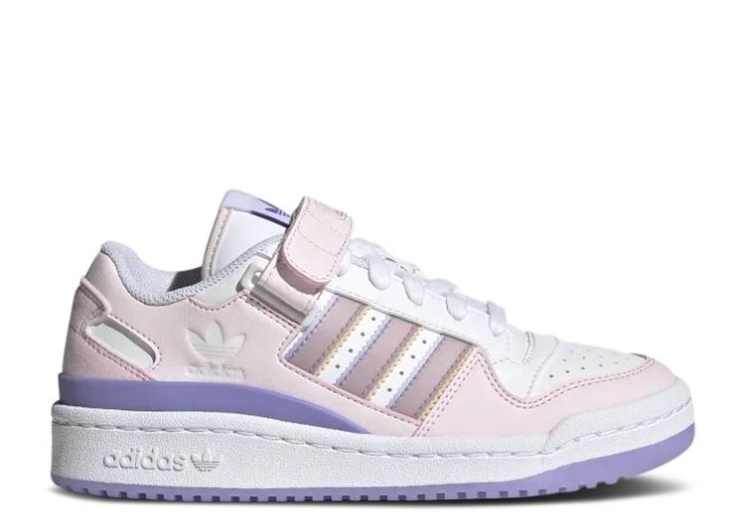 Adidas Forum Low J - White Pulse Amber