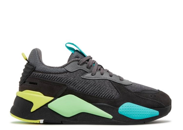 Puma Rs-X Highlighter - Castlerock Fluorescent Yellow