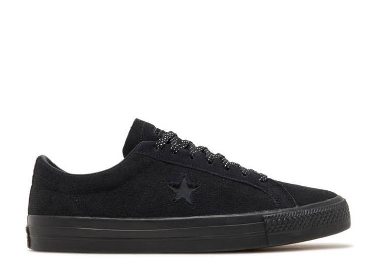 Converse One Star Pro Low - Triple Black