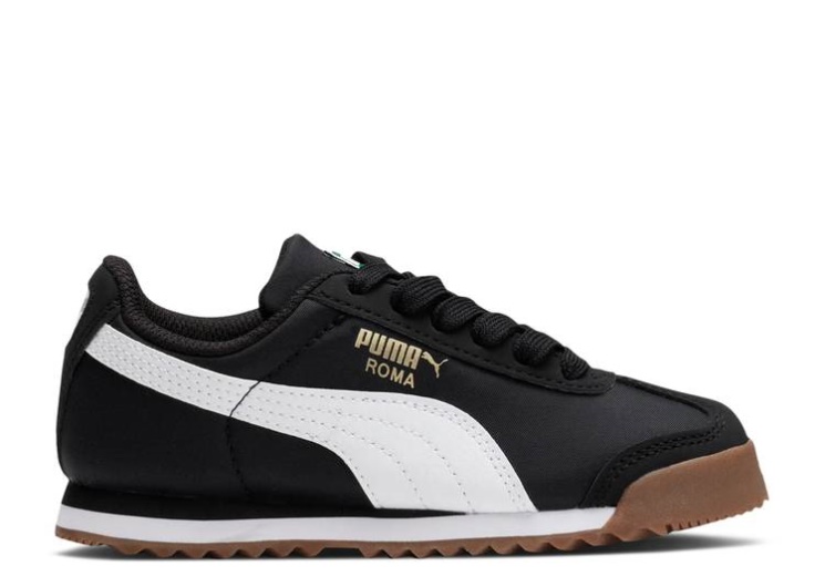 Puma Roma Basic Summer Little Kid - Black Gum