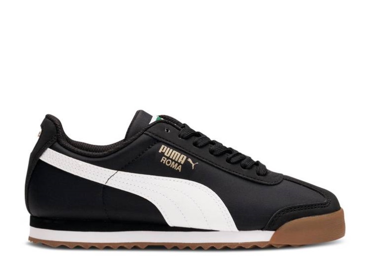 Puma Roma Basic Summer Big Kid - Black Gum