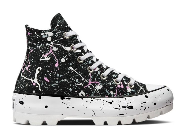 Converse Wmns Chuck Taylor All Star Lugged High - Paint Splatter