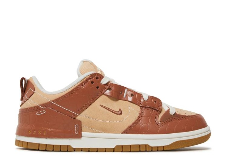 Wmns Dunk Low Disrupt 2 - Brown Crocodile