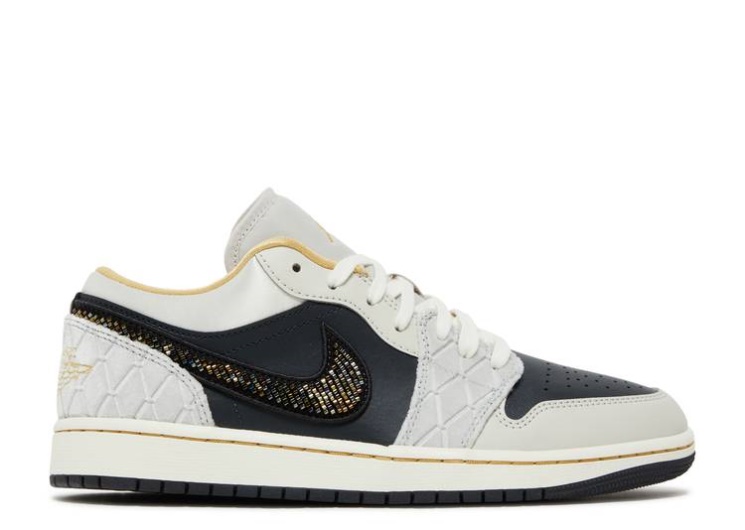 Air Jordan 1 Low Se - Beaded Swoosh