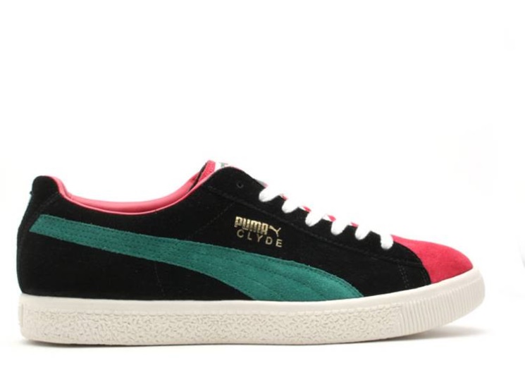 Puma The Clyde Geranium Red/Green/Black