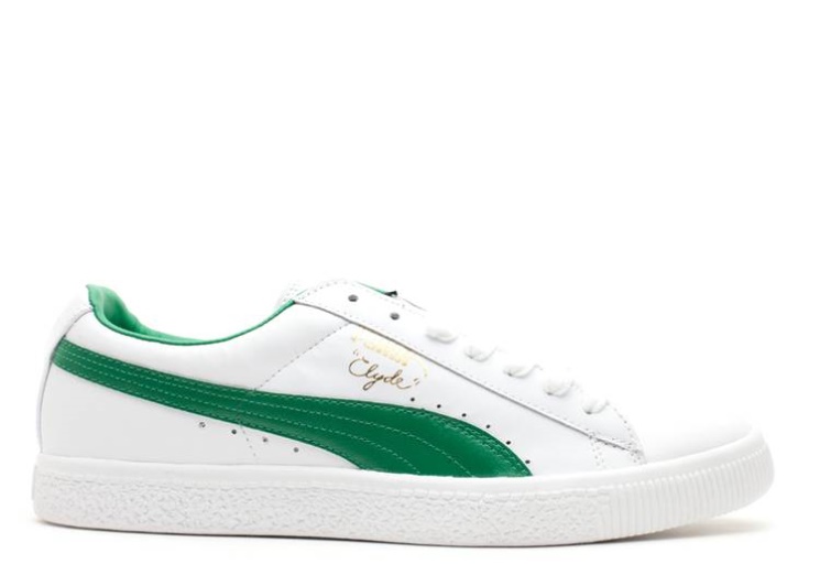 Puma Clyde Leather Fs White/Amazon
