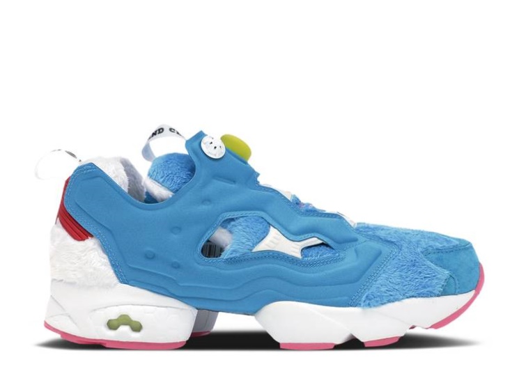 Reebok Doraemon X Atmos X Instapump Fury Og - Furry Blue