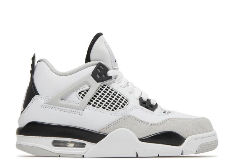 Air Jordan 4 Retro Gs - Military Black