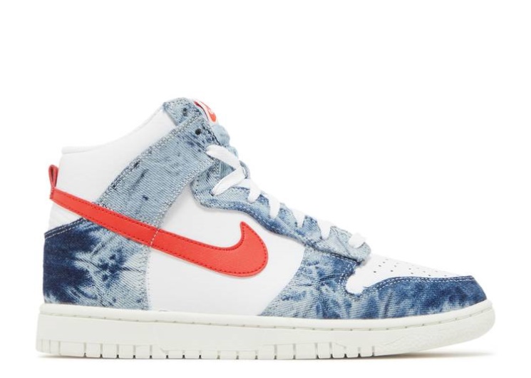 Nike Wmns Dunk High - Washed Denim