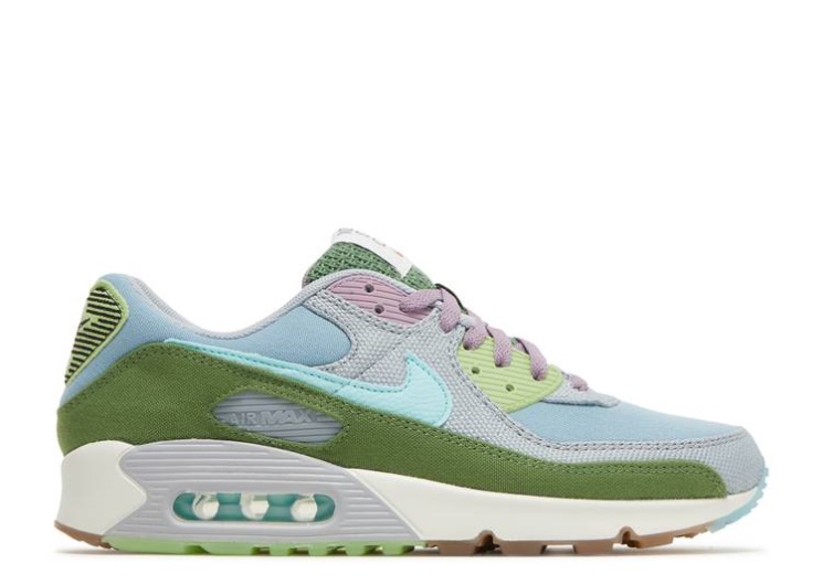 Nike Air Max 90 Se - Sun Club Blue/Wolf Grey/Treeline/Copa