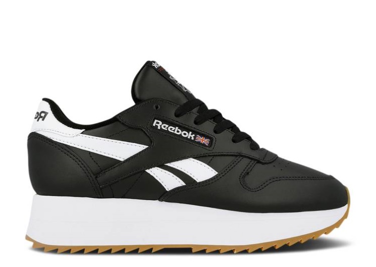 Reebok Wmns Classic Leather Double - Black White