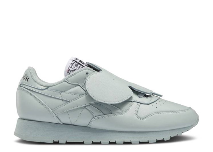 Reebok Eames Office X Classic Leather - Eames Elephant Seaside Grey/Black