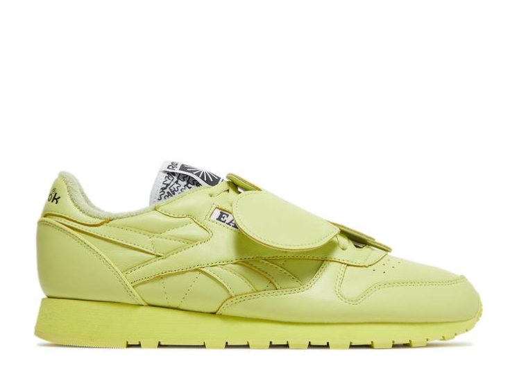 Reebok Eames Office X Classic Leather - Eames Elephant Cool Aloe/Core Black