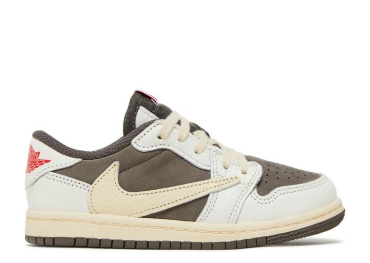 Travis Scott X Air Jordan 1 Low Og Td - Reverse Mocha