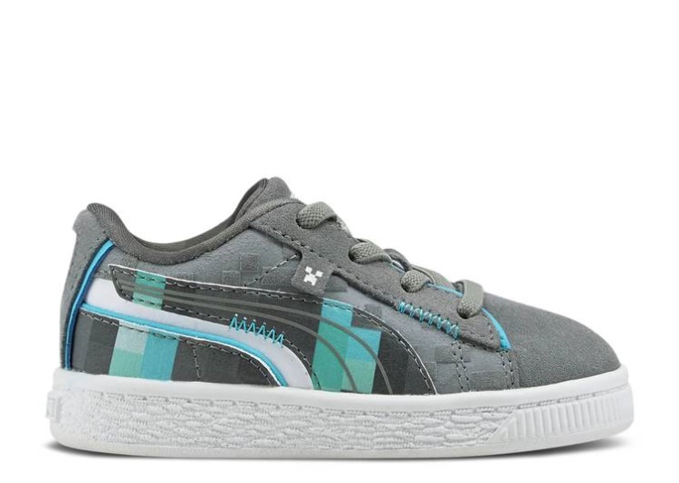 Puma Minecraft X Suede Infant - Grey Violet Block