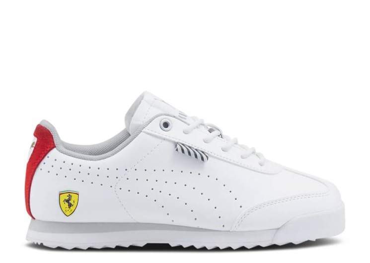 Puma Scuderia Ferrari X Roma Jr - White Rosso Corsa