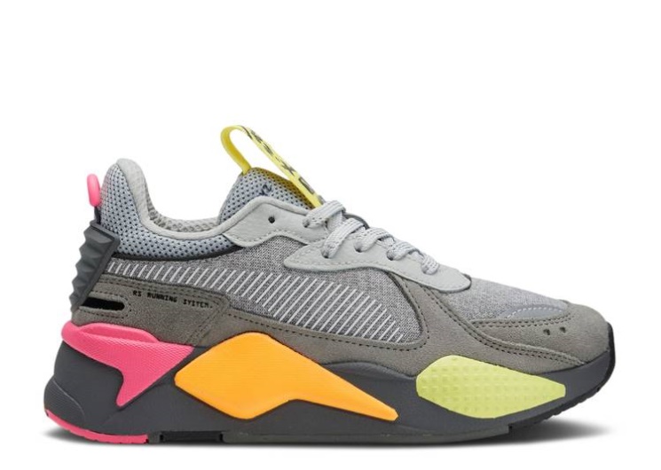 Puma Rs-X Highlighter Jr - High Rise Ultra Grey