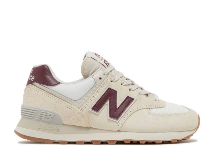 Wmns 574V2 - Moonbeam Burgundy