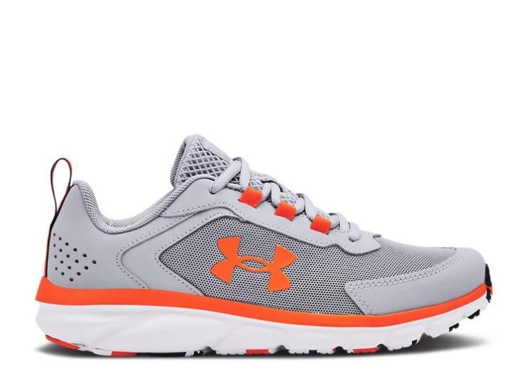 Underarmour Assert 9 Gs - Mod Grey White