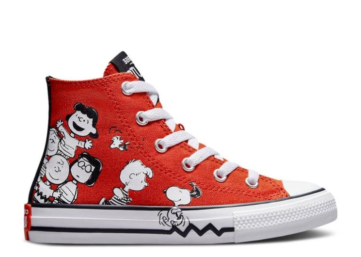 Converse Peanuts X Chuck Taylor All Star High Ps - Snoopy And Friends
