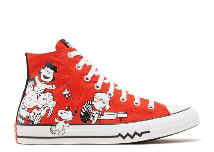 Converse Peanuts X Chuck Taylor All Star High - Snoopy And Friends