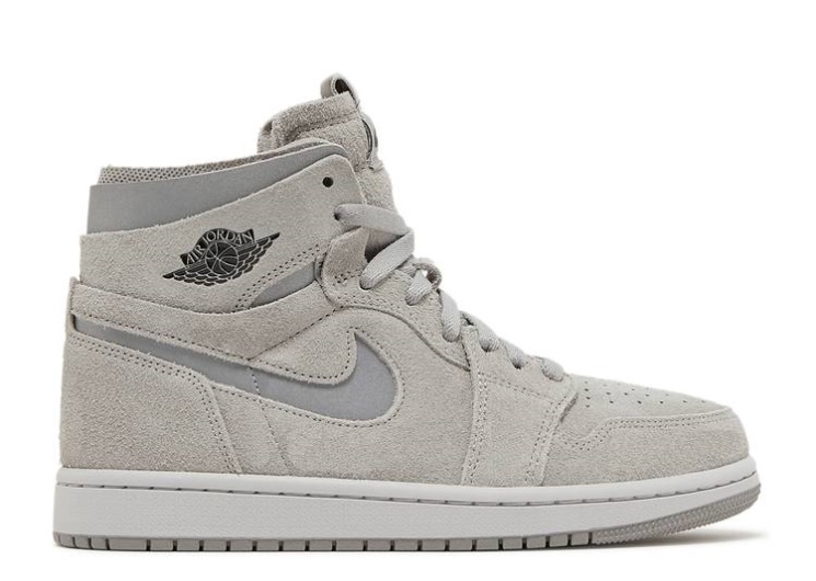 Wmns Air Jordan 1 High Zoom Comfort - Medium Grey