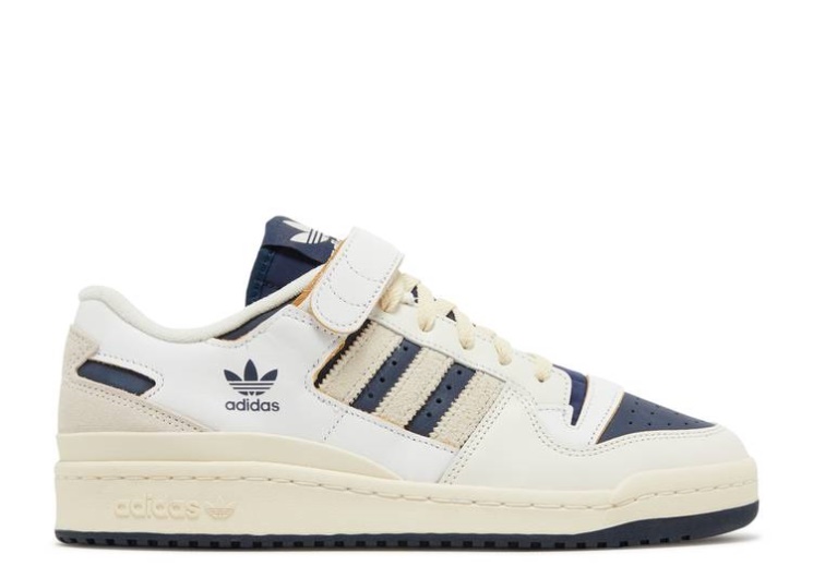 Adidas Forum 84 Low - Off White Collegiate Navy