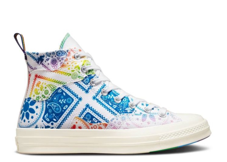Converse Chuck 70 High - Pride White/University Red