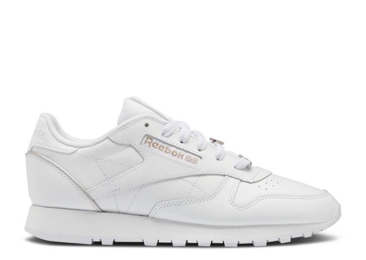 Reebok Wmns Classic Leather - White Quartz Metallic